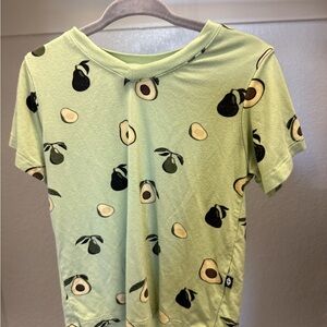 Kyte BABY Avocado Pattern Short Sleeve Tee